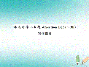 九年級英語全冊 Unit 6 When was it invented寫作小專題習(xí)題 （新版）人教新目標(biāo)版