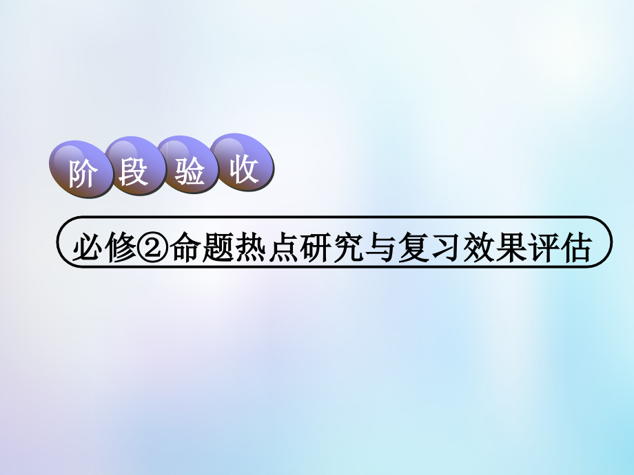 地理第2部分 人文地理 第八章 人類(lèi)與地理環(huán)境的協(xié)調(diào)發(fā)展 階段驗(yàn)收 命題熱點(diǎn)研究與效果評(píng)估 中圖版_第1頁(yè)