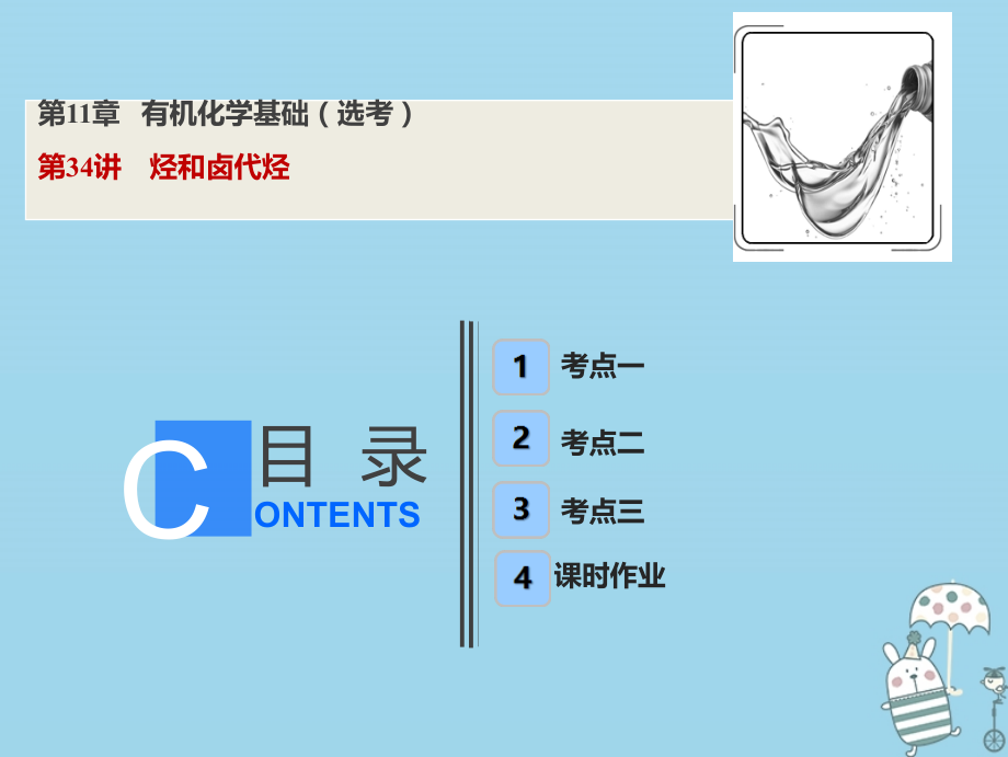 化學(xué)第11章 有機(jī)化學(xué)基礎(chǔ)（選考）第34講 烴和鹵代烴 魯科版_第1頁(yè)