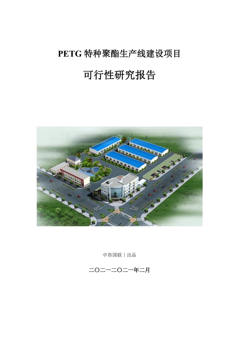 PETG特种聚酯生产建设项目可行性研究报告_第1页
