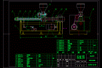 雙螺桿擠出機(jī)（擠出粉末）的設(shè)計(jì)【10張CAD圖紙】