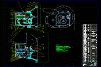 韓國現(xiàn)代轎車前驅(qū)變速器設計【2張CAD圖紙+PDF圖】