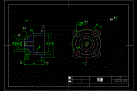 閥蓋工藝及鉆4個(gè)孔的夾具設(shè)計(jì)【含CAD圖紙、說明書】