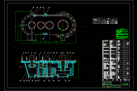 二級(jí)展開式減速器CAD圖紙