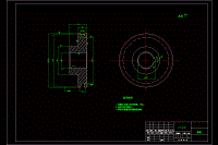 半自动平压模切机设计的CAD图纸