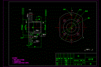 法蘭盤機(jī)械加工工藝及鉆M6孔夾具設(shè)計(jì)【含CAD圖紙、工藝工序卡和說(shuō)明書】
