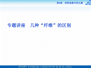 2021-2022高中化學(xué)魯科版必修一 第4章第3節(jié)專題講座 課件