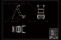 多功能推車梯子設(shè)計【含10張CAD圖紙】