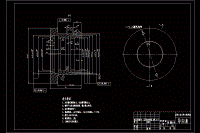 HSG焊接式连接液压缸结构设计【7张CAD图纸】