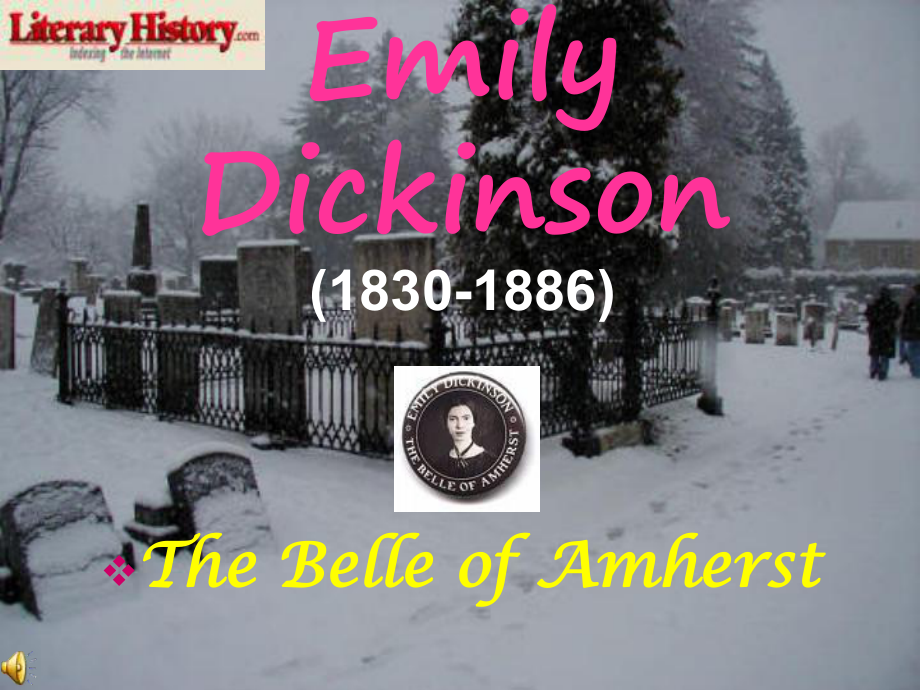 美國文學(xué) Emily Dickinson_第1頁