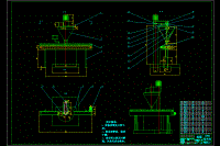 圓柱型產(chǎn)品填充粉末料的自動機設計[螺桿式粉末定量包裝機]【含CAD圖紙+PDF圖】