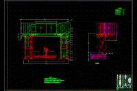 柱式舉升機的設計[液壓剪叉式升降臺] 高空作業(yè)工作臺帶護欄【含CAD圖紙】