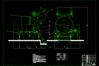 JZ型混凝土攪拌機總體及傳動部分設計【350L】-jzc型混凝土攪拌機【7張CAD圖紙】