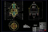 全自動(dòng)洗衣機(jī)減速離合器設(shè)計(jì)【8張CAD圖紙】