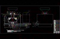 小型自分離磨漿機(jī)的設(shè)計(jì)【3張CAD圖紙】