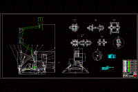 GKT-13型高位舉升路燈維護車改裝設計（舉升部分）【說明書+CAD】