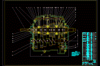 三轴六档变速器结构设计【直接操纵手动换挡变速器】【说明书+CAD】