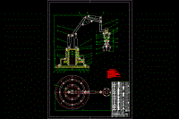 機床上下料機械手設計【關節(jié)型】【四自由度】【說明書+CAD+SOLIDWORKS+仿真】