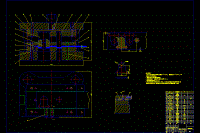 限位板沖壓成形工藝與模具設計【沖孔落料級進?！俊菊f明書+CAD】