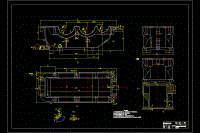 ZQ350減速器箱體加工工藝及夾具設(shè)計(jì)-二級減速器箱體、箱蓋夾具【含8張CAD圖紙+PDF圖】
