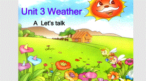 pep_新版四年级下册_unit_3_weather_Part_A_let27s_talk
