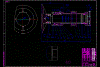 液壓缸圖紙全套CAD