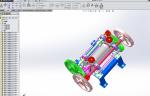 甘蔗榨汁機(jī)3D模型(2)完整的三維模型