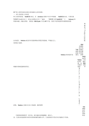 W7網(wǎng)上鄰居里面訪問別人的電腦怎么沒有權(quán)限