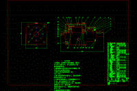 XB1单级谐波减速器设计【含4张CAD图纸】