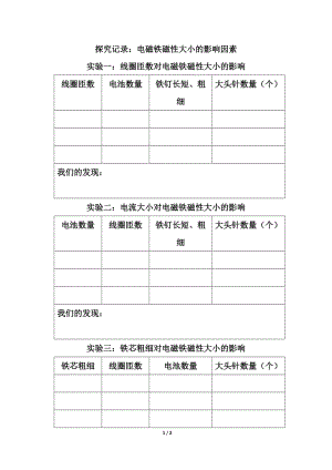 2玩轉(zhuǎn)電磁鐵