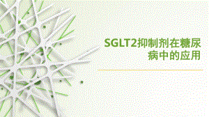 SGLT2抑制剂在糖尿病中的应用-