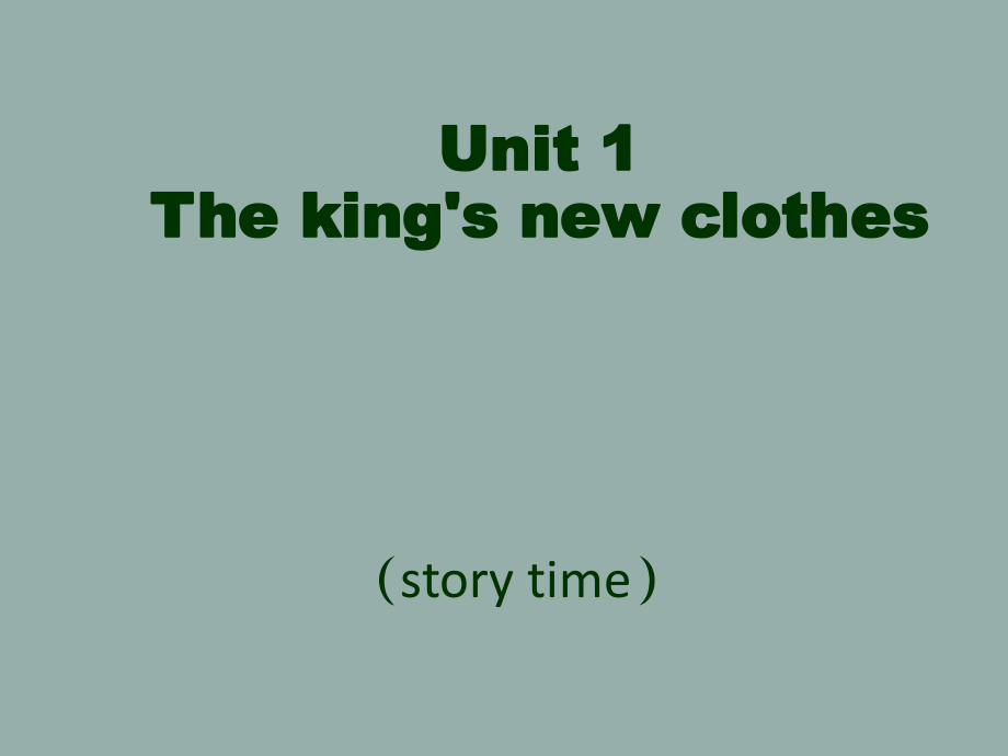 六年级上册英语课件 - Unit1 story time译林版（三起）(共12张PPT)_第1页