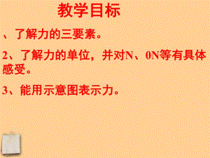 安徽省合肥市龙岗中学八年级物理 《怎样描述力》课件 人教新课标版