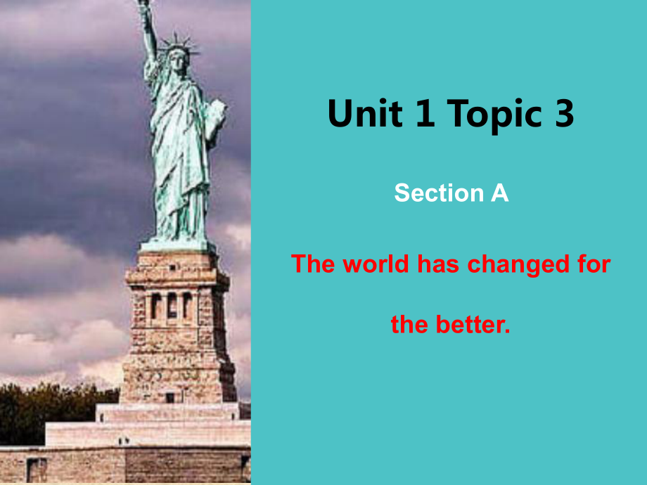 仁爱版九年级英语上册 Unit 1 Topic 3 Section A 课件(共24张PPT)_第1页