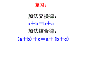 人教版四年級數(shù)學(xué)下冊《乘法交換律和結(jié)合律》課件