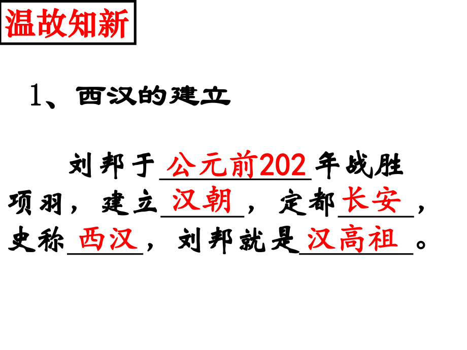 人教版八年级上第三单元第三课汉武帝时代的大一统格局 (共31张PPT)_第1页