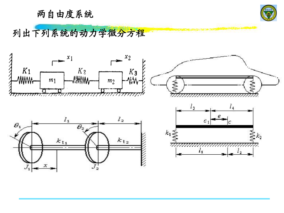 两自由度系统的振动_第1页