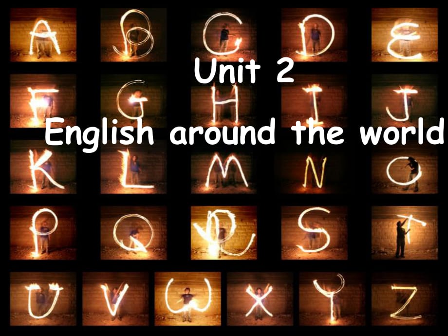 人教版高中英语 必修一 Unit2 《English around the world---Reading》 课件_第1页