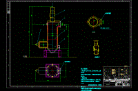 焚燒爐總圖CAD圖紙