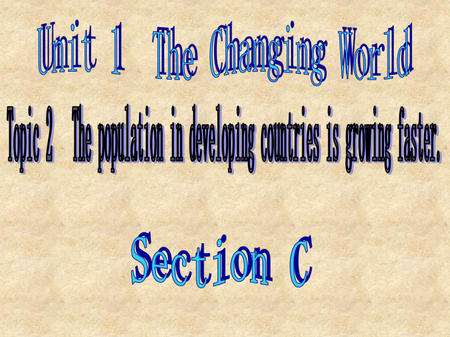 仁愛(ài)版九年級(jí)英語(yǔ)上冊(cè) Unit 1 Topic 2 Section C 課件(共30張PPT)_第1頁(yè)