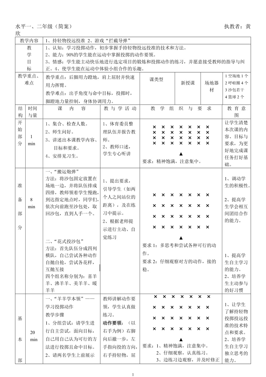 持輕物投遠(yuǎn)投準(zhǔn)(第三次試教2)_第1頁