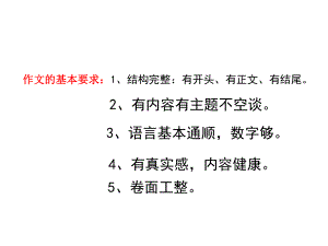 作文指導(dǎo) (2)