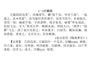 2018年秋九年級(jí)語(yǔ)文人教版（陜西）課件：專項(xiàng)復(fù)習(xí)(七)課外文言文閱讀 (共37張PPT)