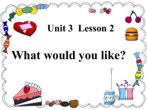 四年級(jí)下冊(cè)英語(yǔ)課件-Unit 3 RestaurantLesson 2 What would you like∣魯科版