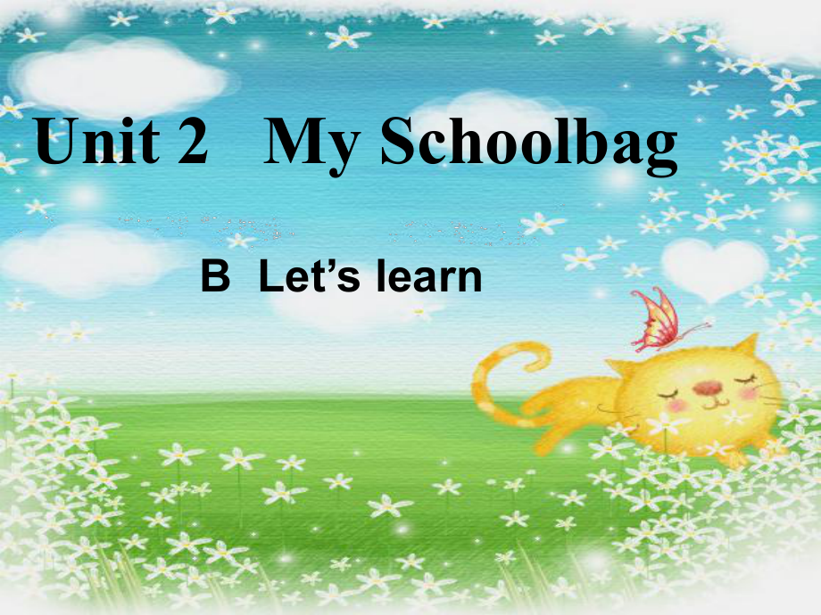 pep_3_Unit2_my_schoolbag_B_Let's_learn_第1页