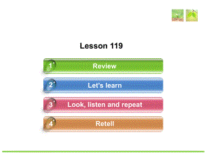 新概念英语第一册Lesson119&120课件