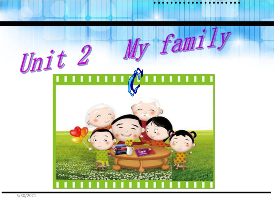 三年級下冊英語課件-Unit 2 My family C _ 人教_第1頁