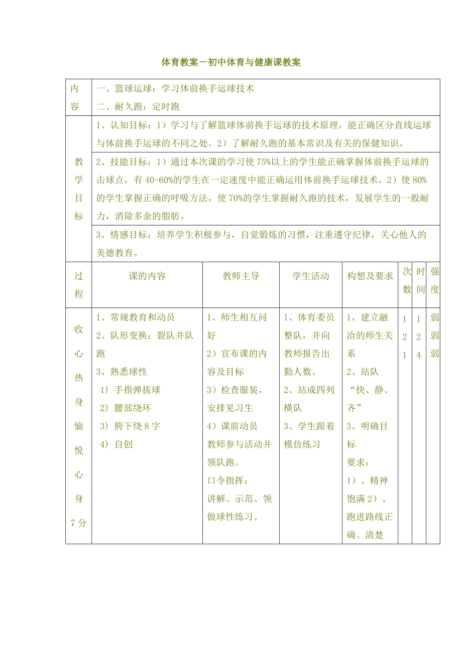 体育教案 (2)_第1页