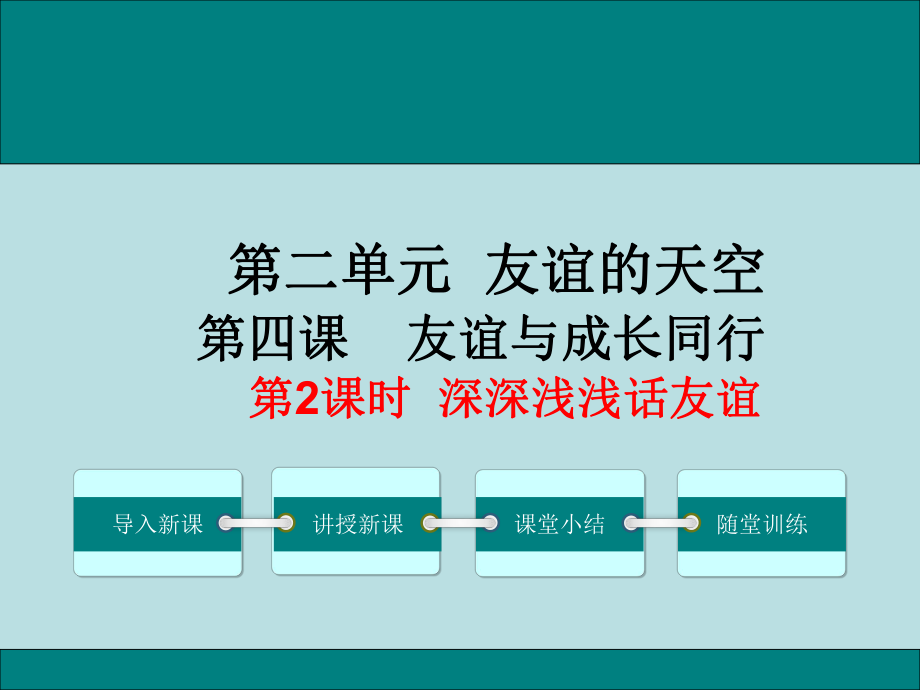 七上年級(jí)上冊(cè) 初中道德與法治第2課時(shí)深深淺淺話友誼_第1頁