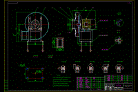 風(fēng)機(jī)結(jié)構(gòu)總裝圖 裝配圖